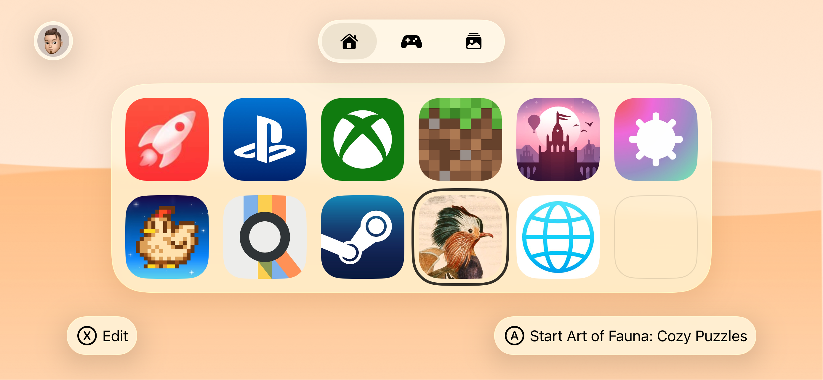 preview image for the home page